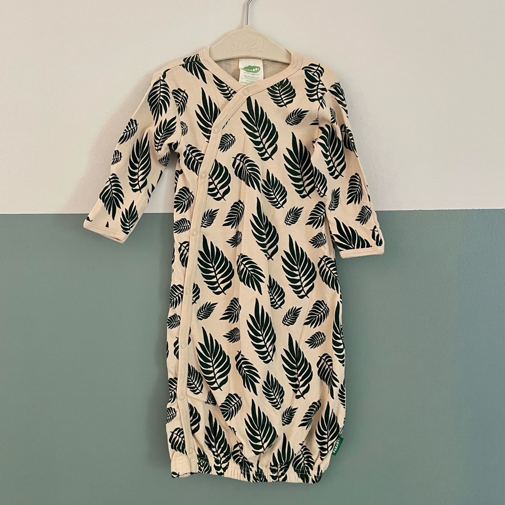 Organic Cotton Baby Sleeper Gown